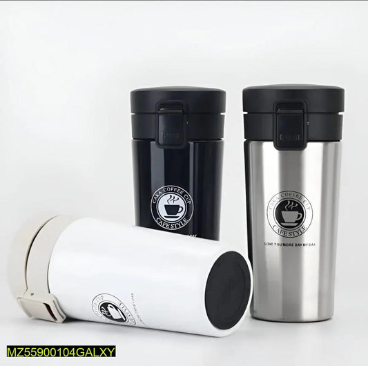 380ml Thermos Vacuum Cup Double Layer Travel Outdoor School Coffee Flask Water Bottle Mug Keep Heat/cold FREE delivery this week all over pakistan