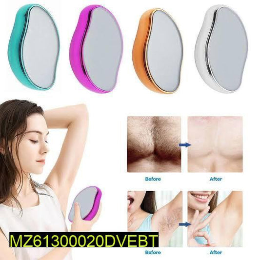 Crystal Hair Nano Glass Hair Removal Washable Removal Device Tool Hair Eraser Stone for Man and women - 4.4/5 (794) 5K Sold