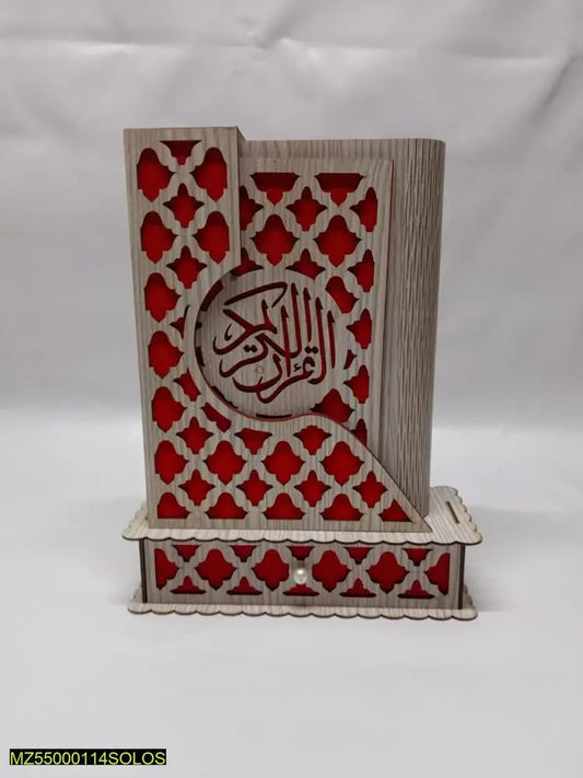 Wooden Engraved Quran Box Set Of 2